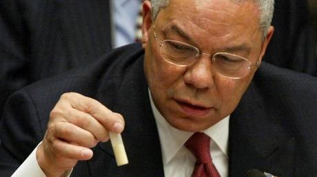 Colin Powell’s anthrax vial taught the US a valuable lesson – that it can get away with any lie it wants